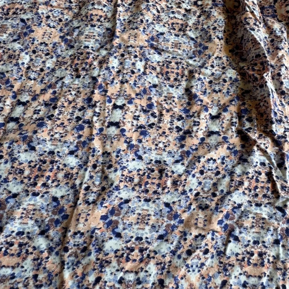 Concepts New York Women’s Pink/Blue Floral Zip Up Skirt with Tie Belt L EUC